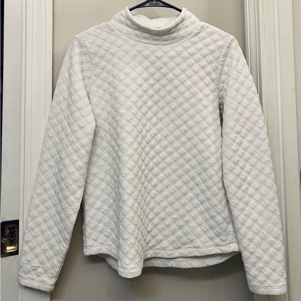 Girls Beautiful Crewcuts Quilted Mock-Neck Top Size xLg 12/14
